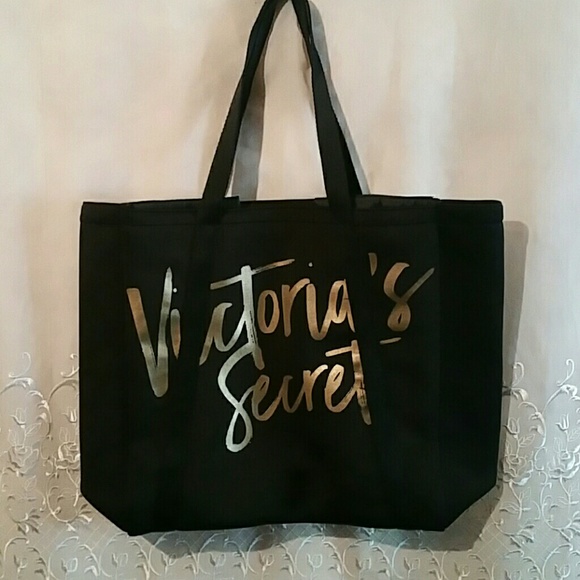 Victoria's Secret Handbags - New Victoria's Secret Black Tote